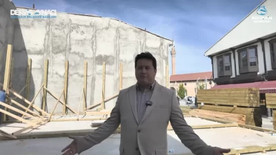 Bolvadin Çarşı Merkezinde, 2022 yılında meydana gelen yangında 15 ahşap
