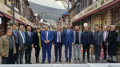 Afyonkarahisar’da faaliyet gösteren İYİ Parti heyeti, Milletvekili Av. Hakan Şeref