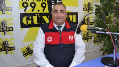 112 Acil Çağrı Merkezi Müdürü Tuncay Eroğul Gün FM’in konuğu
