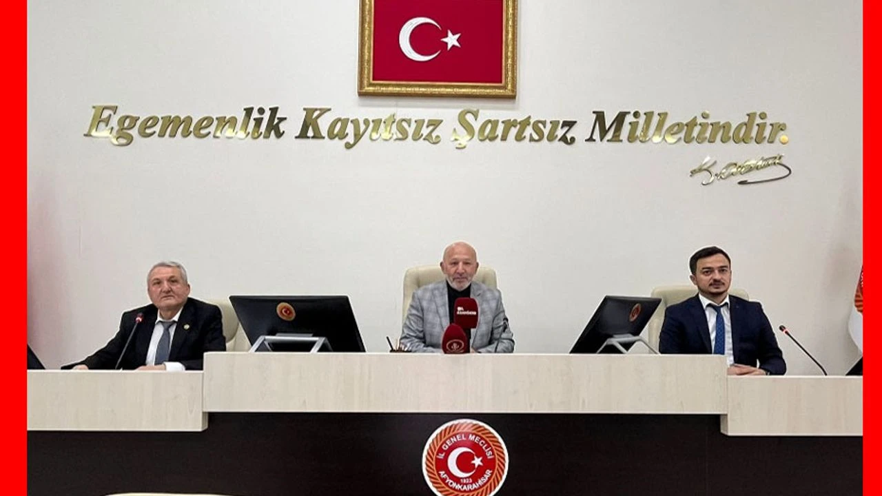 Afyonkarahisar İl Genel Meclisi toplanıyor