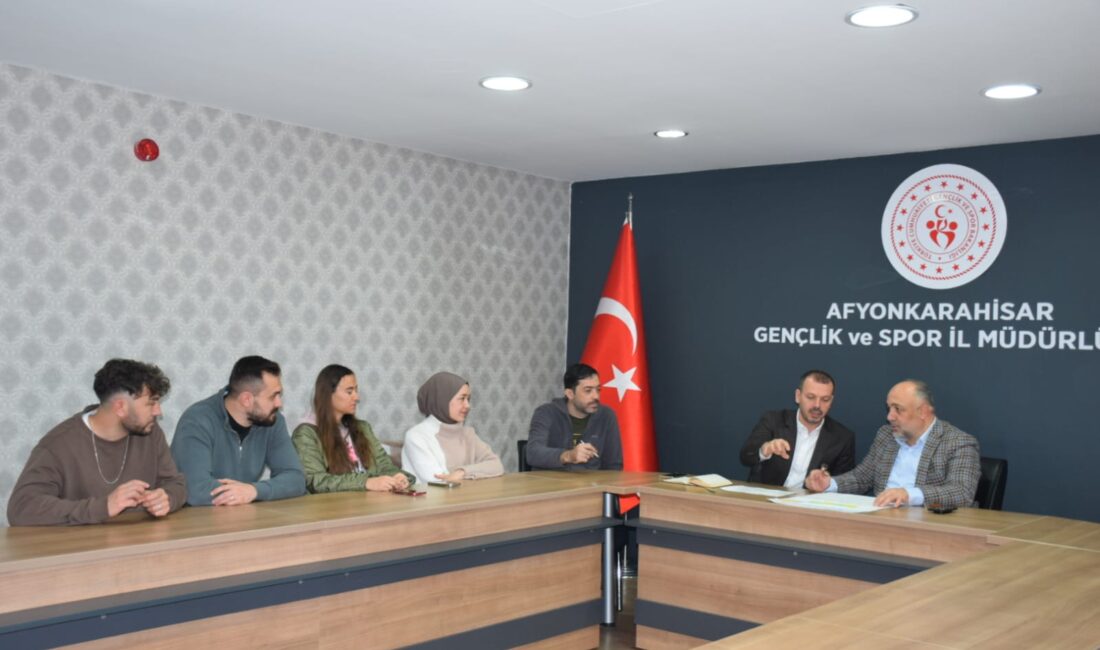 Yetenek Taraması toplantısı yapıldı Afyonkarahisar’da Şubat Ayında Başlayacak Yetenek Taraması kapsamında toplantı düzenlendi