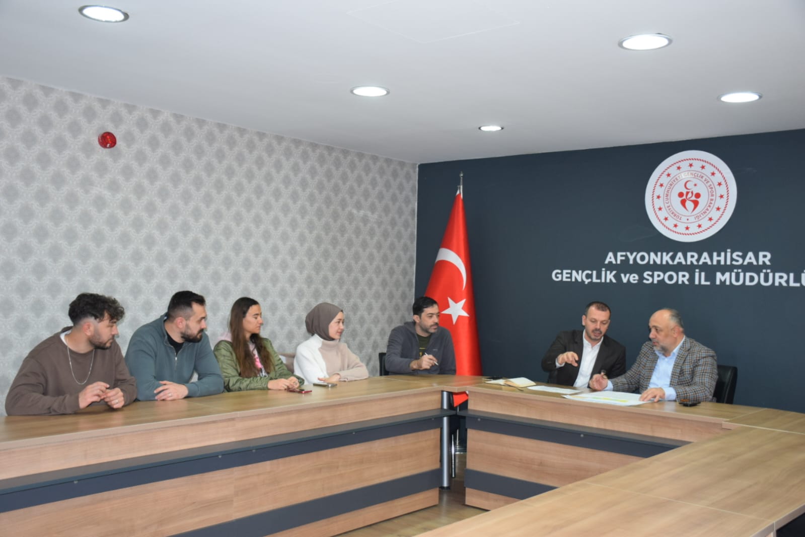 Afyonkarahisar’da Şubat Ayında Başlayacak Yetenek Taraması kapsamında toplantı düzenlendi