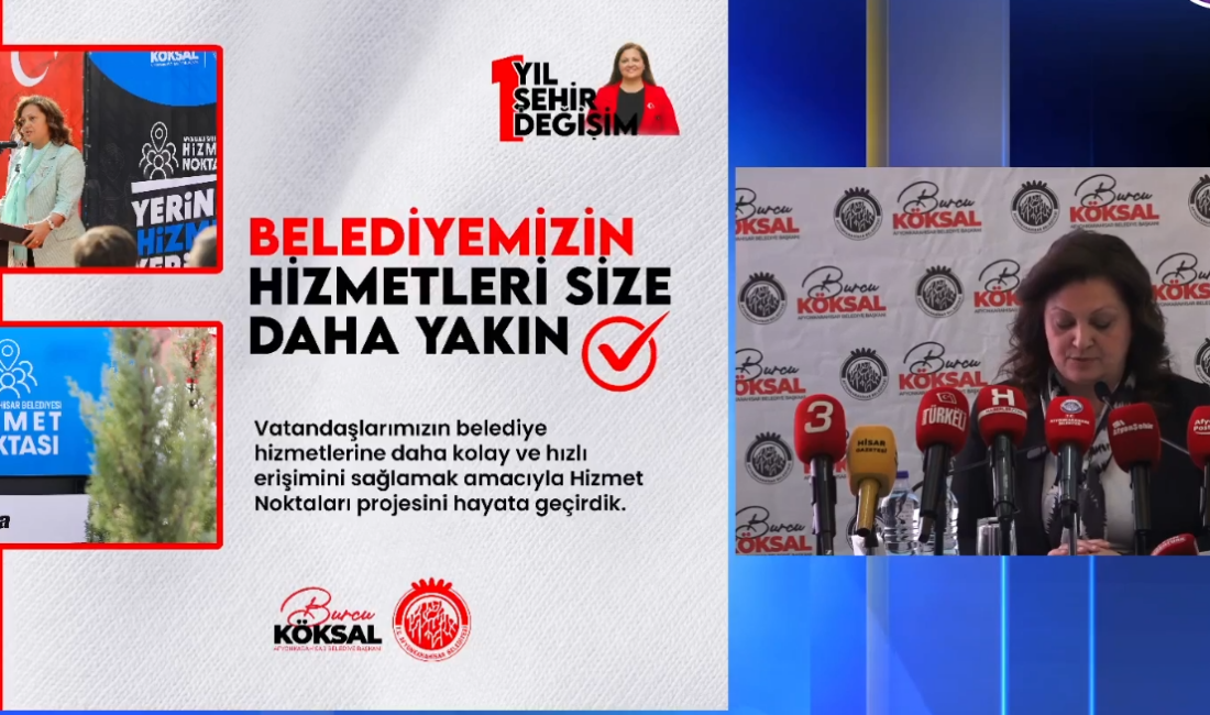 Burcu Köksal: “Seçim Sürecinde Anneme Yönelik Hakaret Beni Çok Üzdü” Afyonkarahisar Belediye Başkanı Burcu Köksal, basın toplantısı sonrası gazetecilerin sorularını