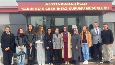 Afyonkarahisar Gençlik ve Spor İl Müdürlüğü, Adalet Bakanlığı ile Gençlik
