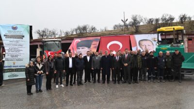 Emirdağ Belediyesi, araç filosuna eklenen finisher ve silindir ile sıcak