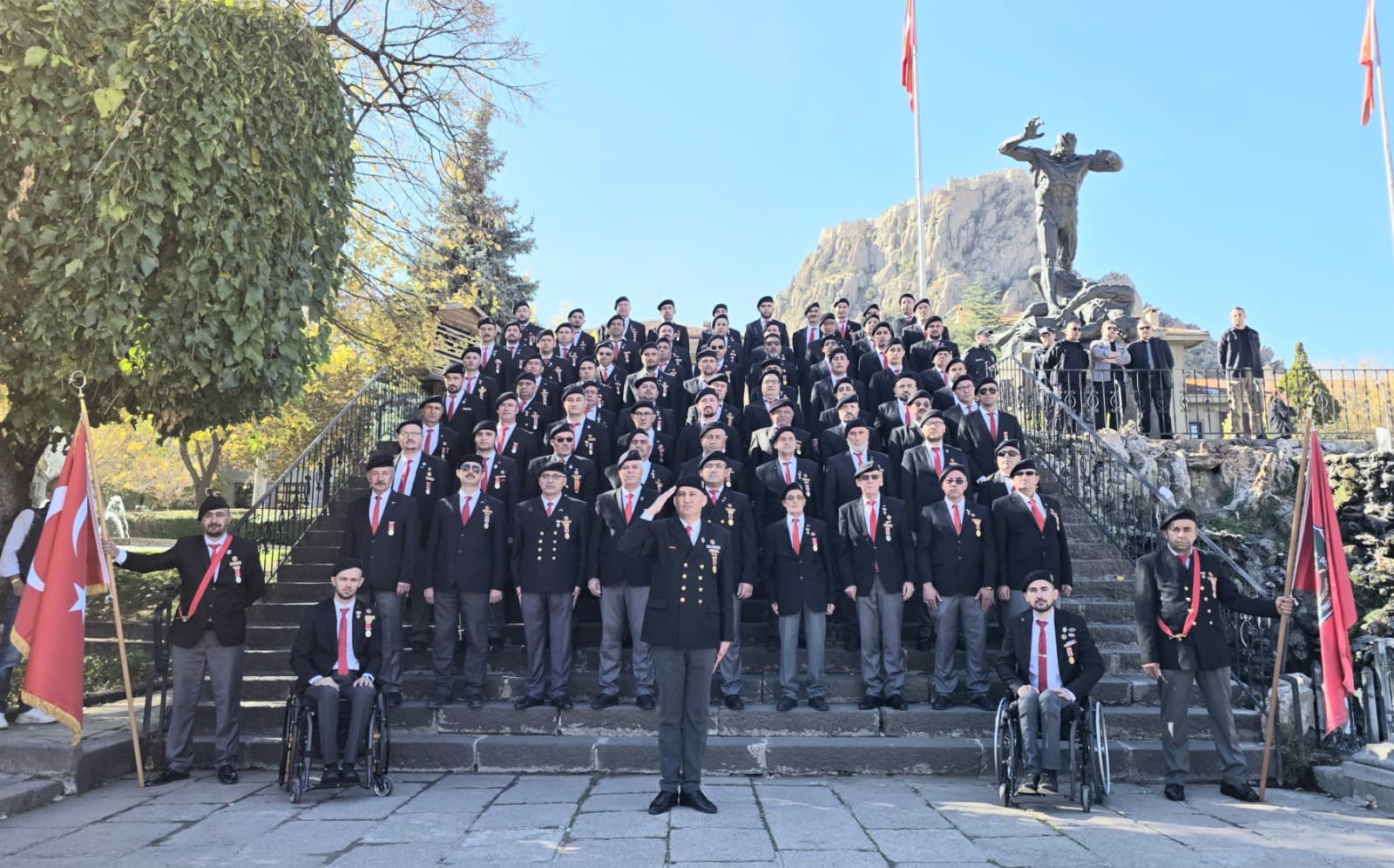 Türkiye Harp Malulü Gaziler Derneği Afyonkarahisar Şube Başkanı İsmail Kumartaşlı,