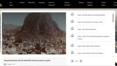 Afyonkarahisar Dumlupınar Bilim ve Sanat Merkezi öğrencileri, kent tarihini ve