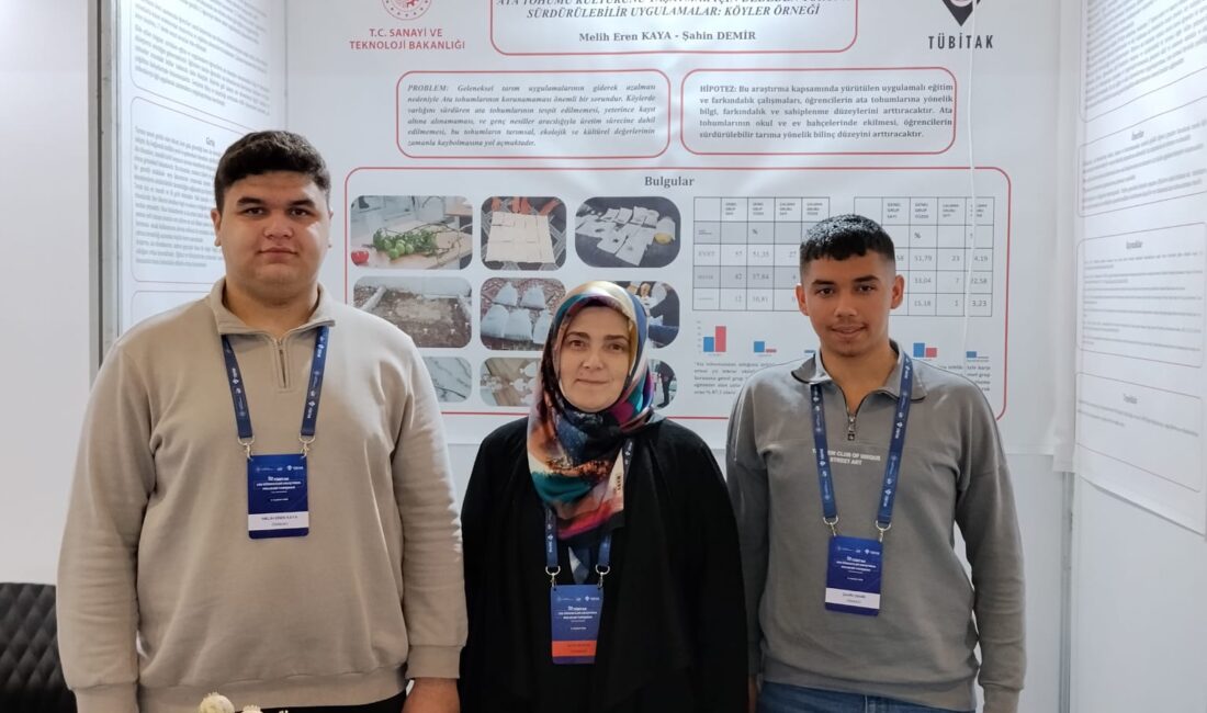 Afyonkarahisar Anadolu İmam Hatip Lisesi öğrencileri, TÜBİTAK proje yarışmasında coğrafya