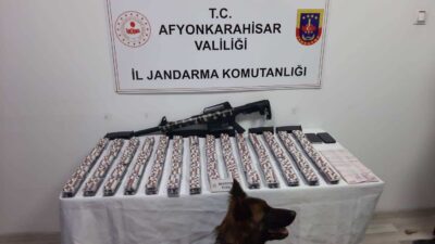 Afyonkarahisar İl Jandarma Komutanlığı ekiplerinin Merkez ve Çobanlar’da düzenlediği operasyonda