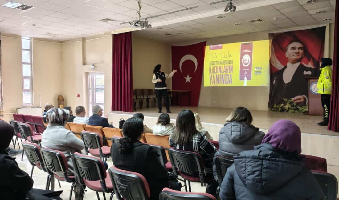 Sandıklı’da Emniyet Müdürlüğü ekipleri okullarda öğrenci, öğretmen ve velilere yönelik