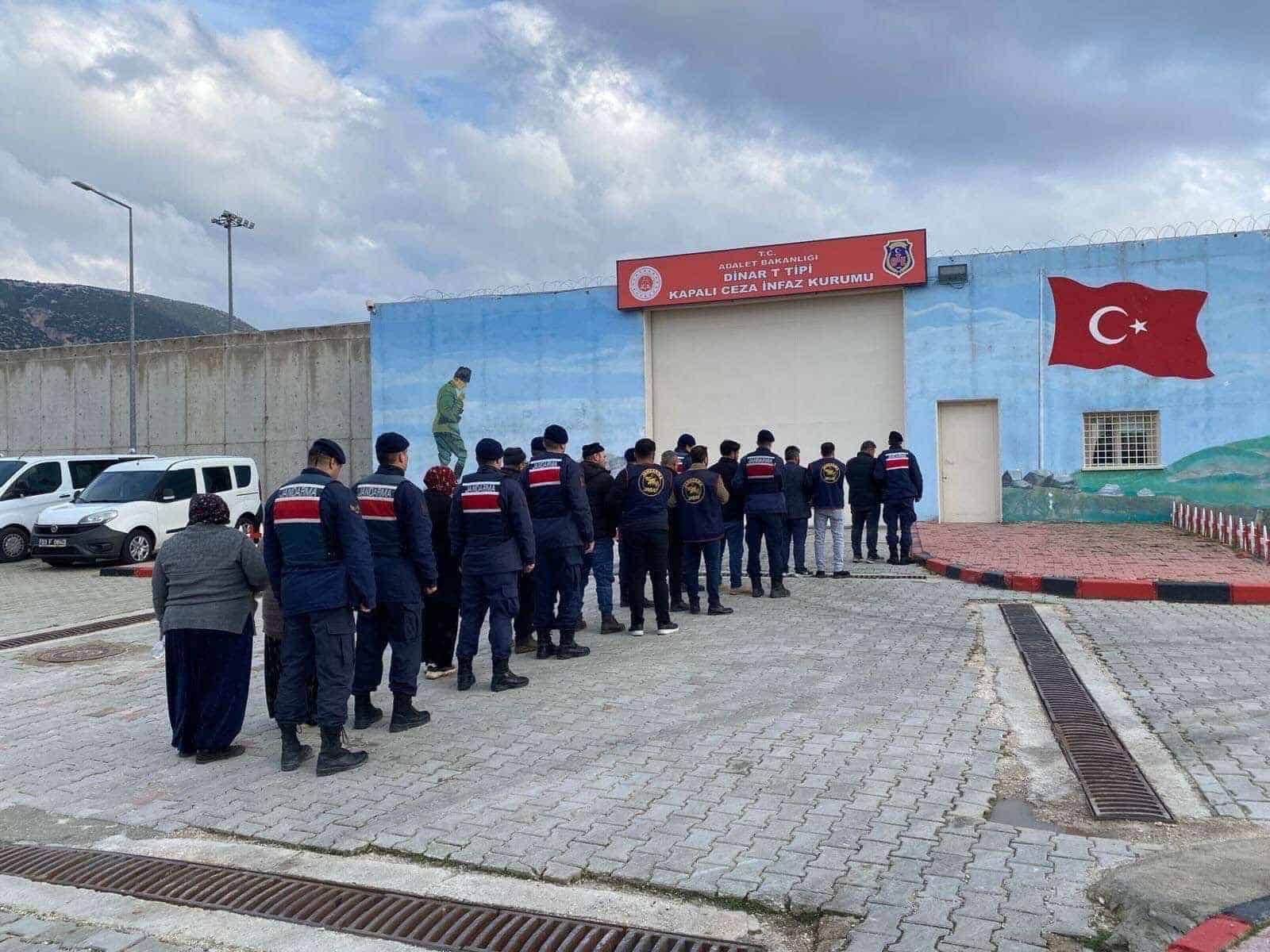 Afyonkarahisar İl Jandarma Komutanlığı tarafından 09-15 Şubat 2026 tarihleri arasında