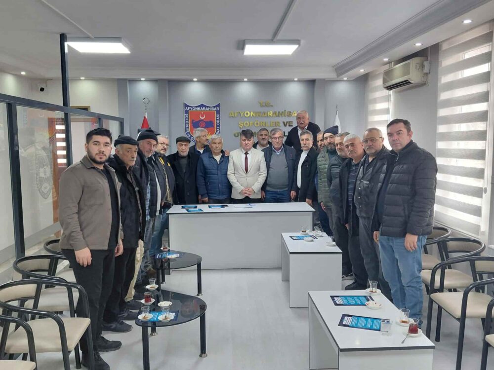 Afyonkarahisar Şoförler Odası Başkanı İbrahim Karataş, 1 Eylül 2026’da zorunlu