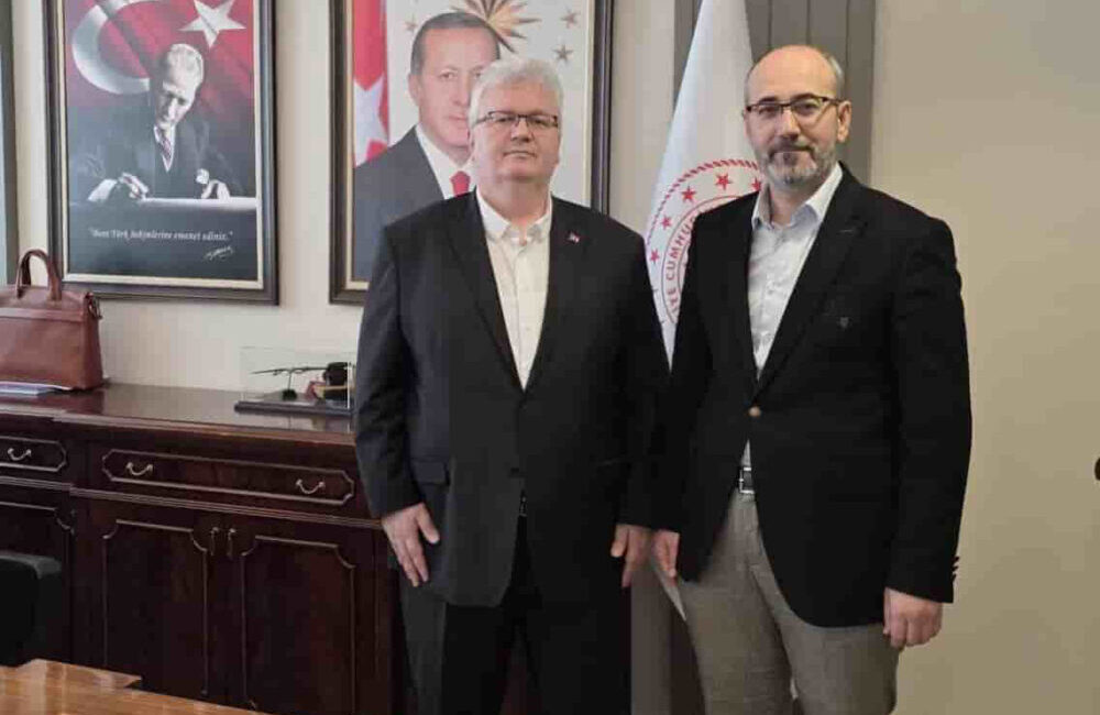 İl Sağlık Müdürü Dr. Hakkı Öztürk, Ankara’da Bakan Yardımcısı Yasin