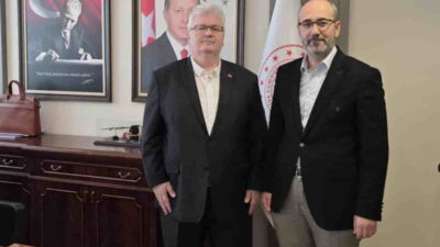 İl Sağlık Müdürü Dr. Hakkı Öztürk, Ankara’da Bakan Yardımcısı Yasin