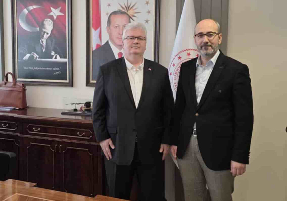 İl Sağlık Müdürü Dr. Hakkı Öztürk, Ankara’da Bakan Yardımcısı Yasin