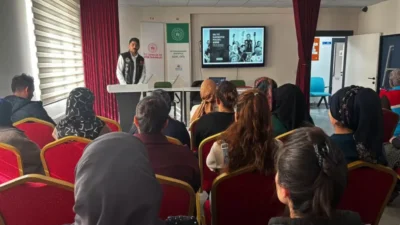 Sinanpaşa’da ADEM kursiyerlerine uyuşturucu ile mücadele, kadına karşı şiddet ve