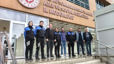 Afyonkarahisar İl Emniyet Müdürlüğü görevlilerince kamu kurumlarıyla iş birliği ve