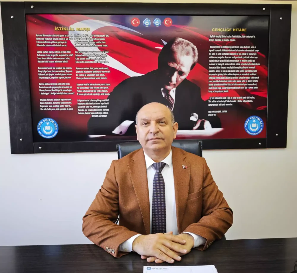 Türk Eğitim-Sen Afyonkarahisar Şube Başkanı Muhtar Demirci, okullarda Ramazan ayının