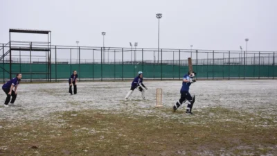Genç Kızlar Kriket Müsabakaları Tamamlandı Okul Sporları faaliyet programı kapsamında