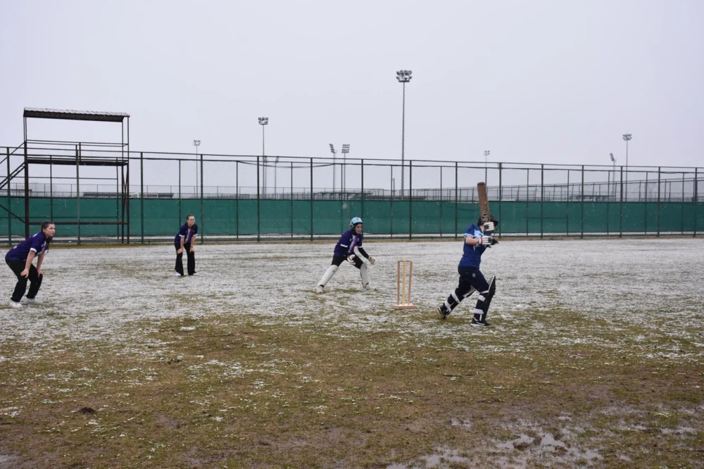 Genç Kızlar Kriket Müsabakaları Tamamlandı Okul Sporları faaliyet programı kapsamında