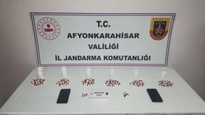 Afyonkarahisar’da jandarma ekiplerince düzenlenen operasyonda, uyuşturucu ticareti suçundan 15 yıl