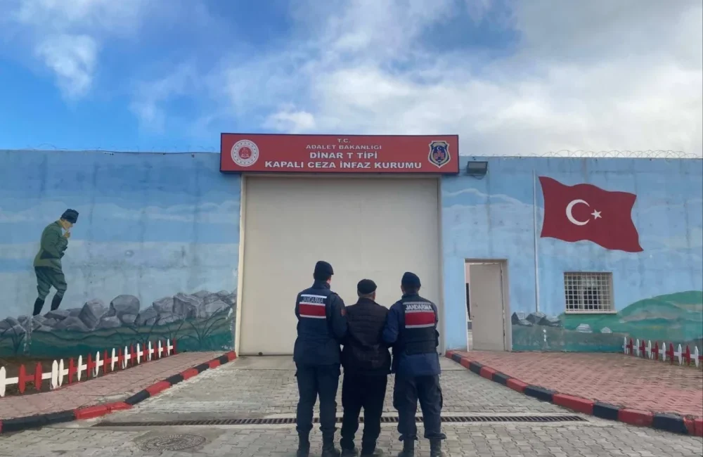 Afyonkarahisar’da 8 yıl 4 ay kesinleşmiş hapis cezası bulunan şahıs