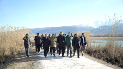 Sıfır Atık Vakfı öncülüğünde Eber Gölü’nün korunması için koordinasyon grubu