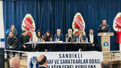 Sandıklı Esnaf ve Sanatkarlar Odası’nın 2026 yılı Olağan Genel Kurul