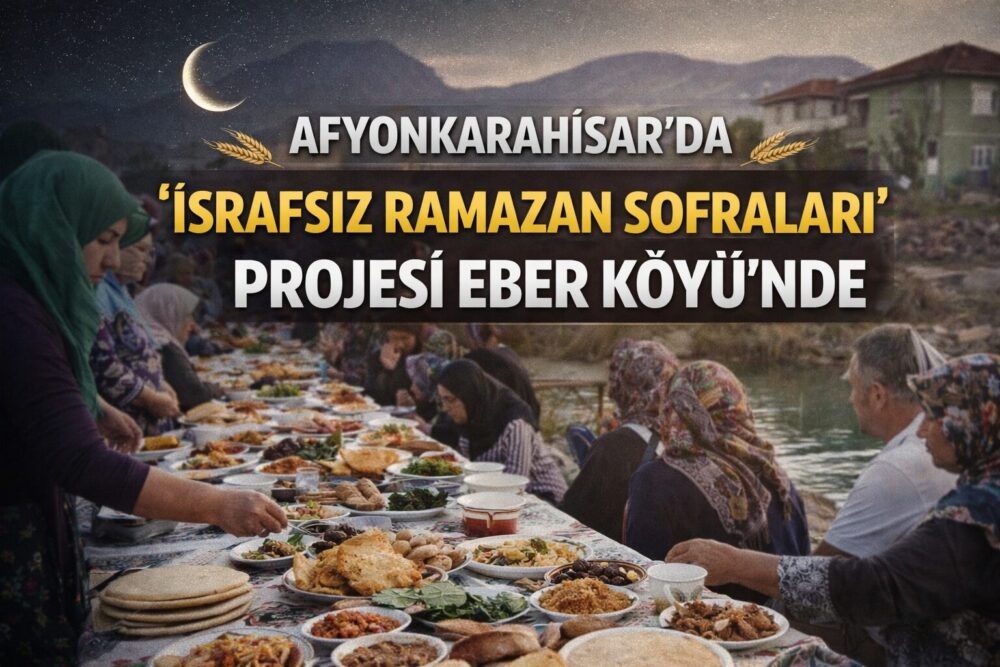 Ramazan ayının paylaşma ve dayanışma ruhunu yaşatmayı amaçlayan “İsrafsız Ramazan
