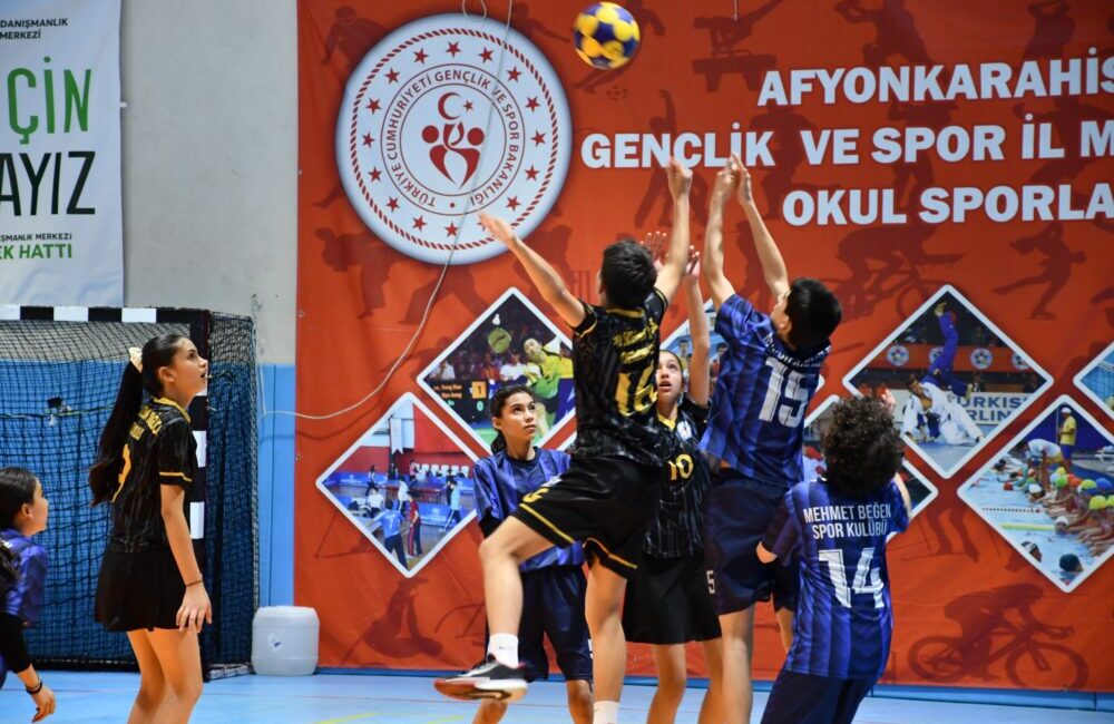 Afyonkarahisar, Okul Sporları kapsamında düzenlenen Gençler–Yıldızlar Korfbol Grup Müsabakalarına ilk