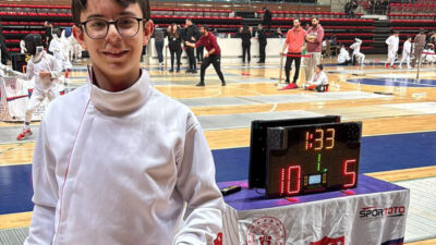 Afyonkarahisar’lı genç sporcu Alp Eren Kocakavuk, Küçükler Erkek Epe kategorisinde