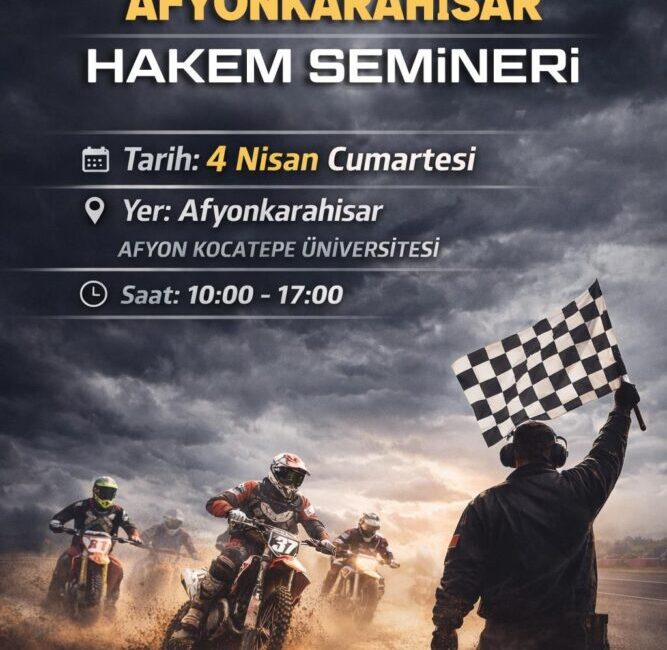 &nbsp;Afyonkarahisar'dan Güncel ve doğru haberler için tıklayın Afyon’da Motosiklet Hakem