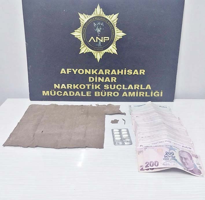 Afyonkarahisar Emniyet Müdürlüğü Narkotik Suçlarla Mücadele Şube Müdürlüğü’ne bağlı Dinar