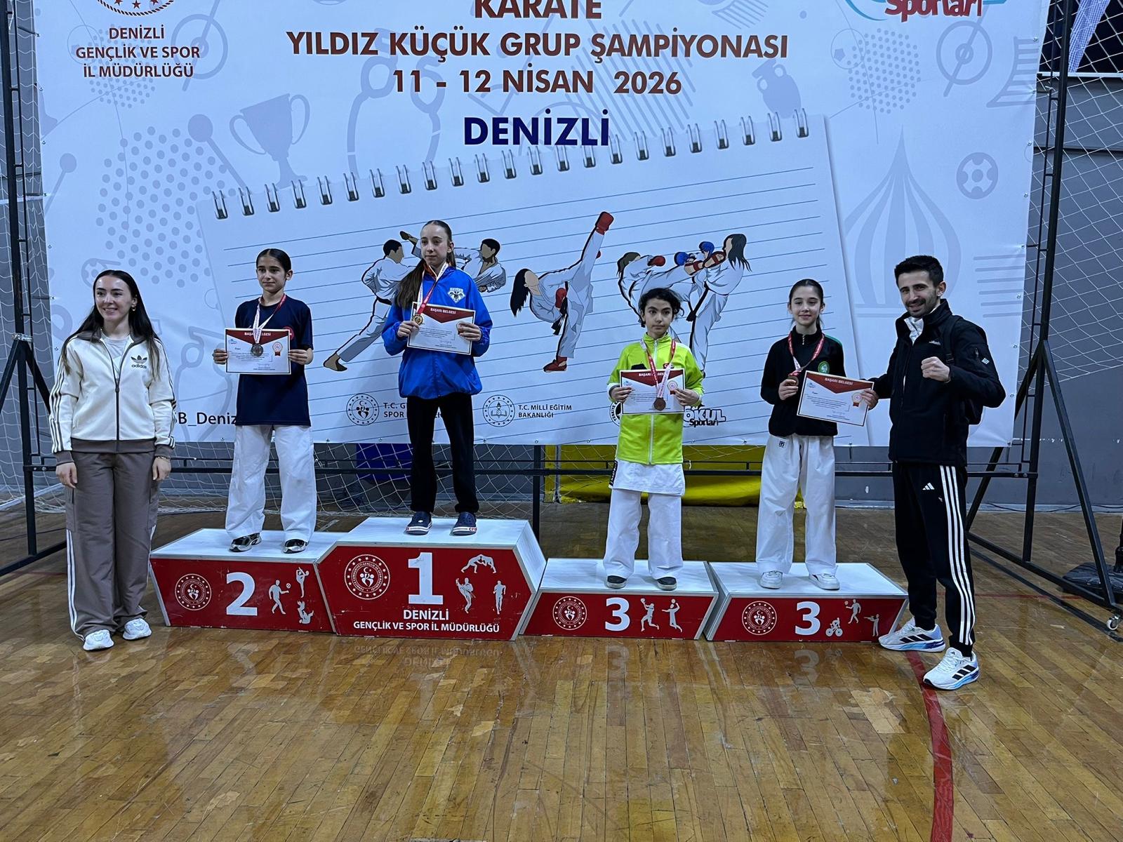 Afyonlu Karatecilerden Büyük Başarı Denizli’de 11-12 Nisan tarihlerinde düzenlenen Okul