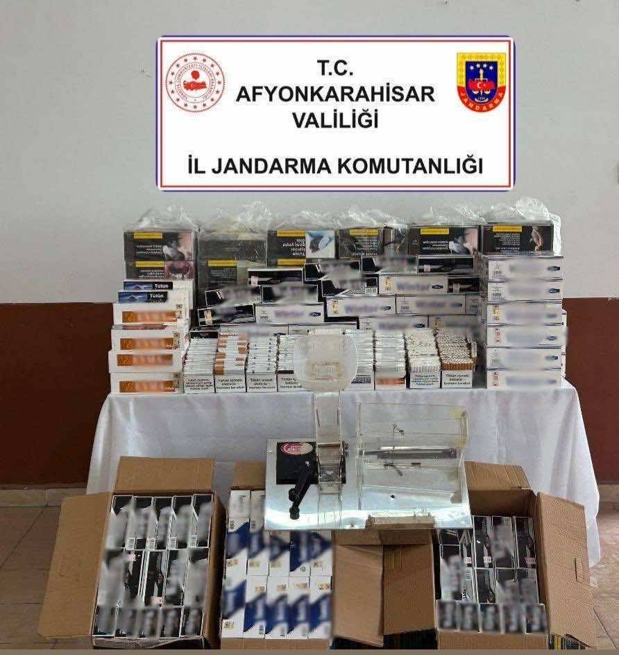 &nbsp; Sandıklı’da Kaçak Tütün Operasyonu Afyonkarahisar İl Jandarma Komutanlığı tarafından,