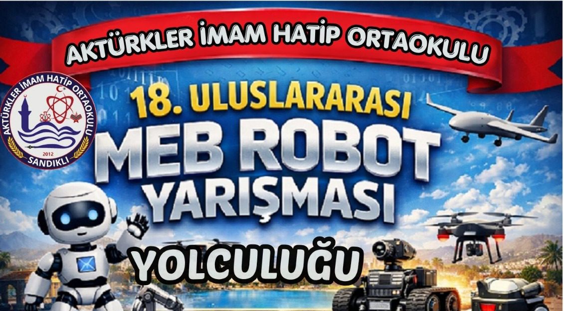&nbsp; Afyonkarahisar’ın Sandıklı ilçesinde eğitim gören öğrenciler, geliştirdikleri robot projeyle