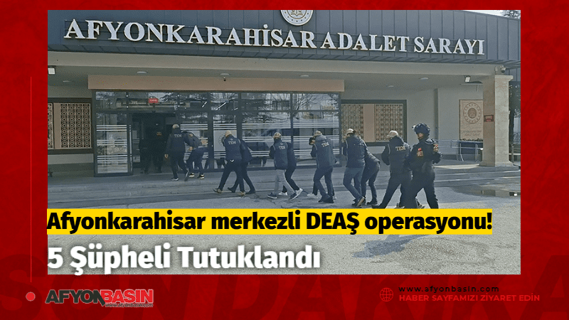 &nbsp; Afyonkarahisar Merkezli Terör Operasyonu Afyonkarahisar Emniyet Müdürlüğü ekiplerince yürütülen