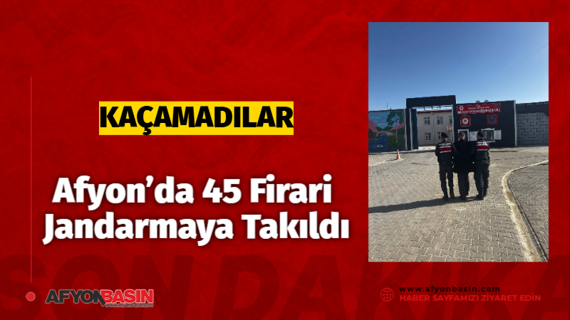 &nbsp; Afyonkarahisar’da Jandarmadan Suçlulara Darbe Afyonkarahisar İl Jandarma Komutanlığı ekipleri,