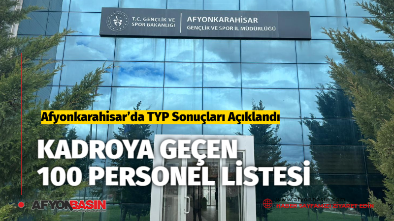 &nbsp;Afyonkarahisar'dan Güncel ve doğru haberler için tıklayın Afyonkarahisar’da TYP Kapsamında