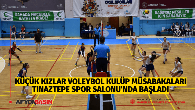 📰 Afyonkarahisar’da voleybol heyecanı başladı Afyonkarahisar, Küçük Kızlar Voleybol Kulüp