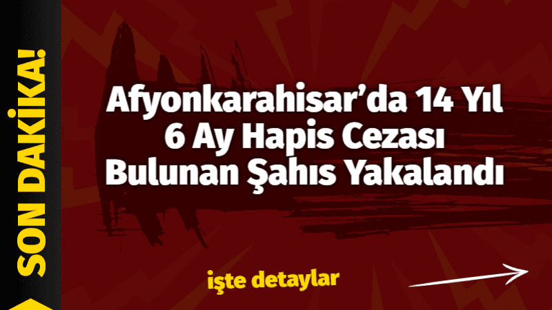 Afyonkarahisar İl Emniyet Müdürlüğü ekiplerince aranan şahısların yakalanmasına yönelik yürütülen