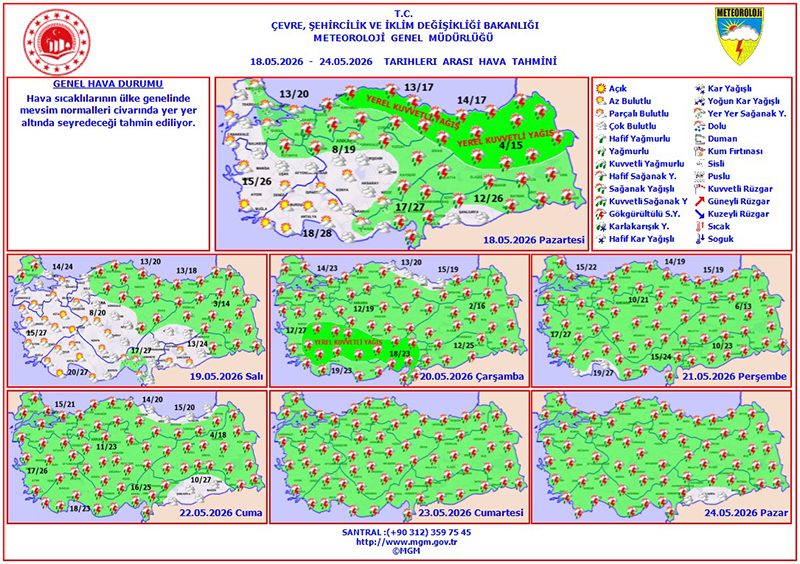 19 Mayıs 2026 Afyonkarahisar Hava Durumu: Saatlik Tahmin Açıklandı Afyonkarahisar'dan Güncel ve doğru haberler için tıklayın Afyonkarahisar için 19