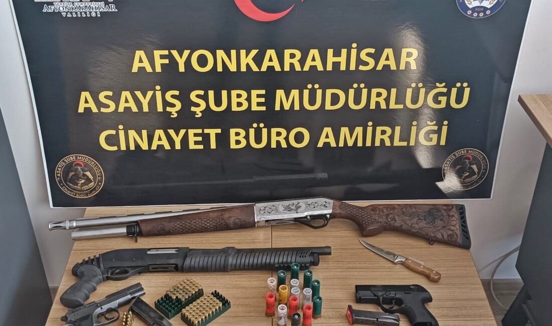 Afyonkarahisar'da Bir Haftada 22 Aranan Şahıs Yakalandı, 3 Milyon TL'lik