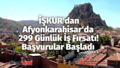İŞKUR'dan Sandıklı ve Çevresine 8 Kişilik İşgücü Uyum Programı