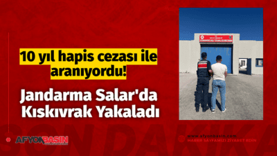 10 Yıl Hapis Cezası Bulunan Firari Salar'da Yakalandı
