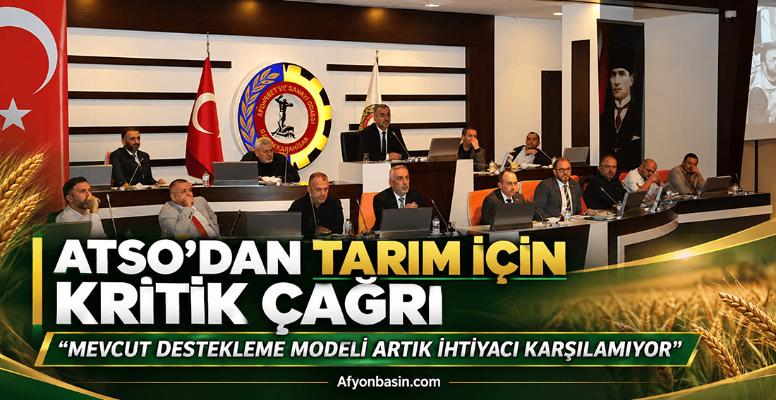 ATSO Eylül ayı meclis toplantısında ekonomi, finansmana erişim ve tarım