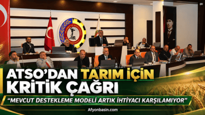 ATSO Eylül ayı meclis toplantısında ekonomi, finansmana erişim ve tarım