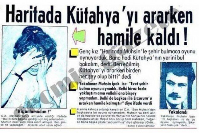 22677 komik gazete mansetleri 980327