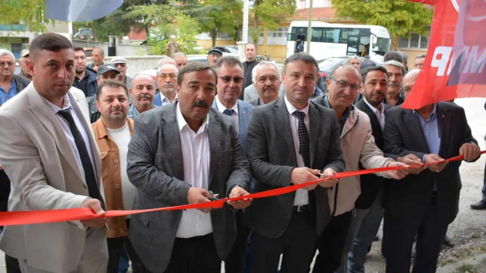 MHP Haydarlı Belde Teşkilatı Açıldı, Yerel Seçimlere Hazırlık Başladı