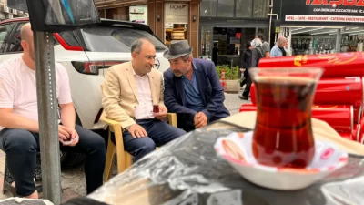 AK Parti Afyonkarahisar Milletvekili Dr. Hasan Arslan, hafta sonunu esnaf